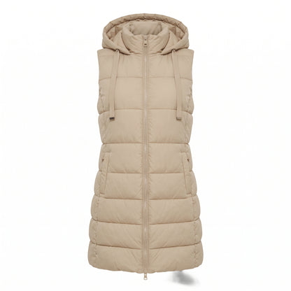 Aspen Longline Puffer Gilet