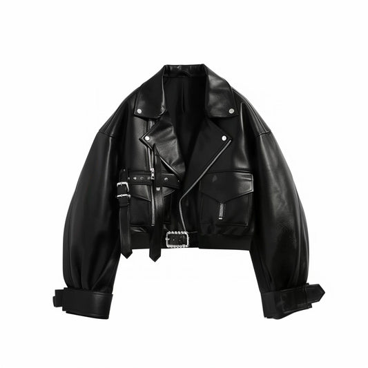 Leather Biker Jacket