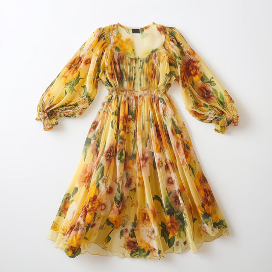 8. Floral Maxi Dress